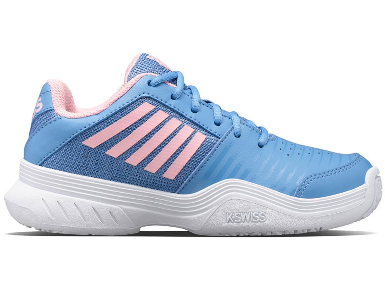 KSwiss Tennisschuhe Court Express Allcourt hellblau/pink Kids